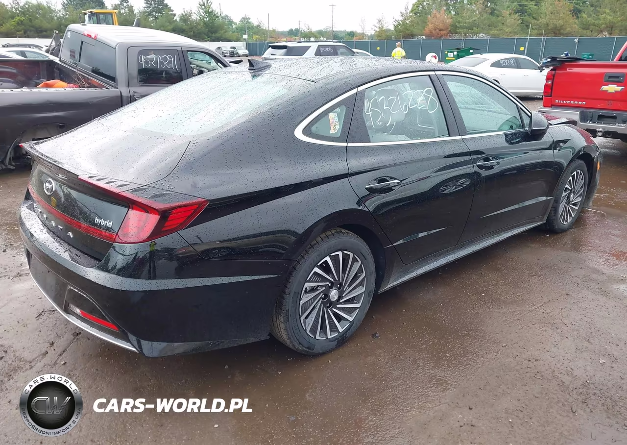 2023 Hyundai Sonata Hybrid Sel VIN:KMHL34JJ1PA070576 - 4