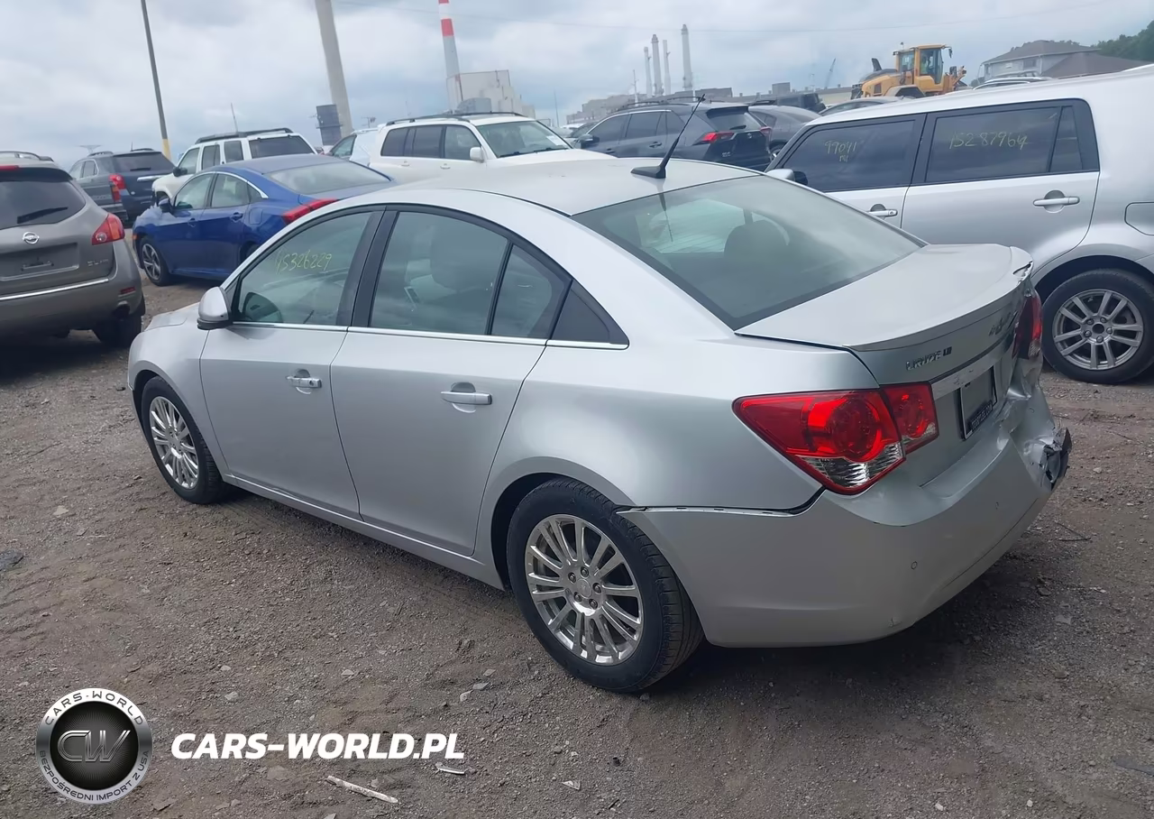 2012 Chevrolet Cruze Eco VIN:1G1PJ5SC2C7409685 - 3