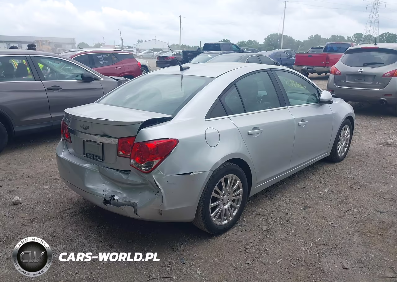 2012 Chevrolet Cruze Eco VIN:1G1PJ5SC2C7409685 - 4