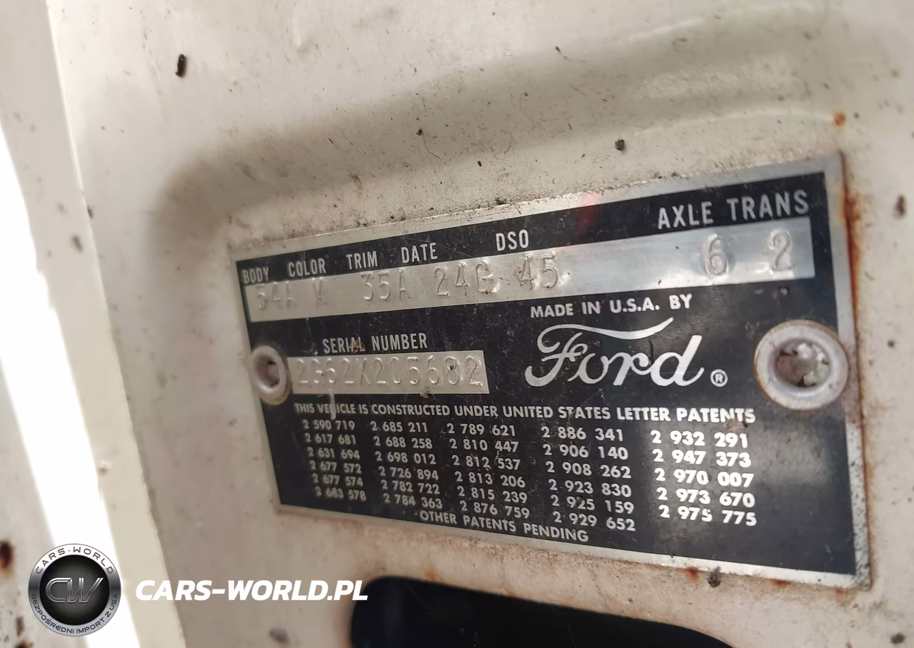 1962 Ford Galaxie 500 VIN:2G62X205682 - 9
