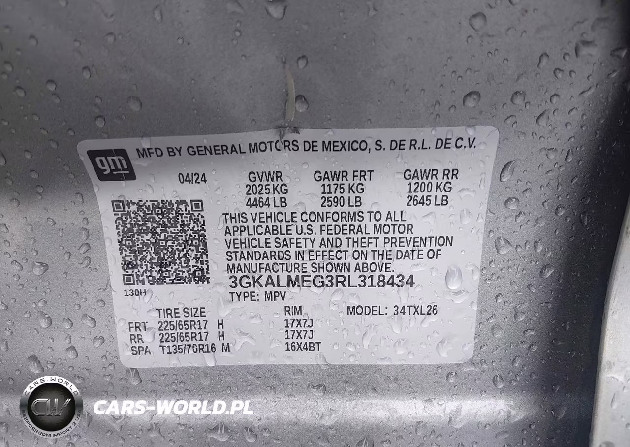 2024 GMC Terrain Fwd Sle VIN:3GKALMEG3RL318434 - 9