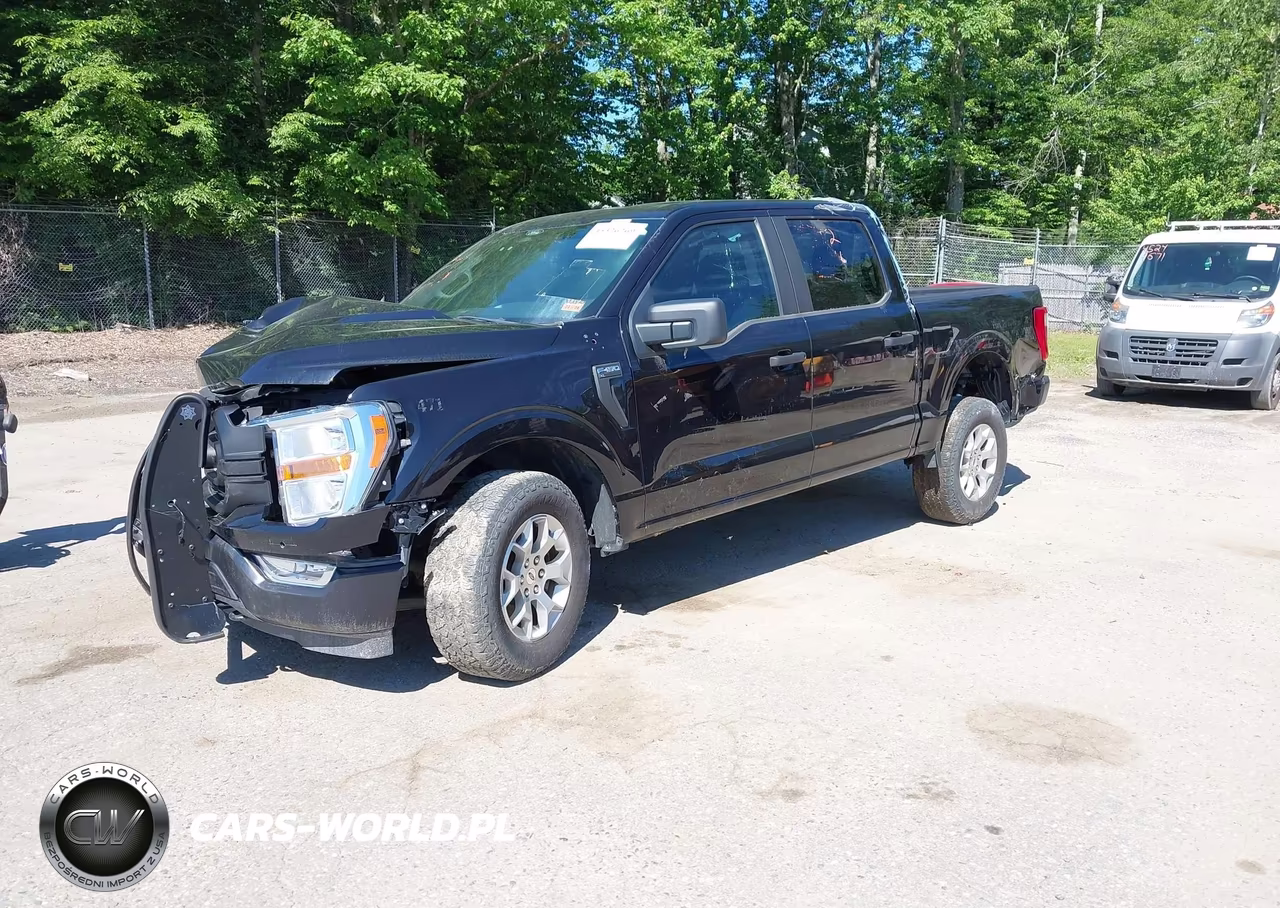 2022 Ford F-150 Police Responder Xl VIN:1FTFW1P8XNKE89965 - 2