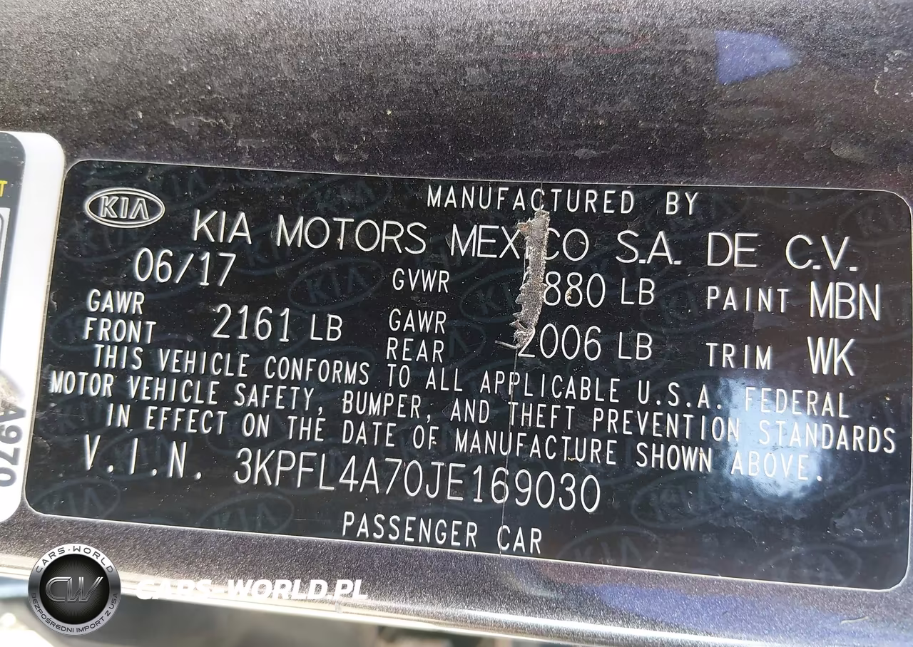 2018 Kia Forte Lx VIN:3KPFL4A70JE169030 - 9