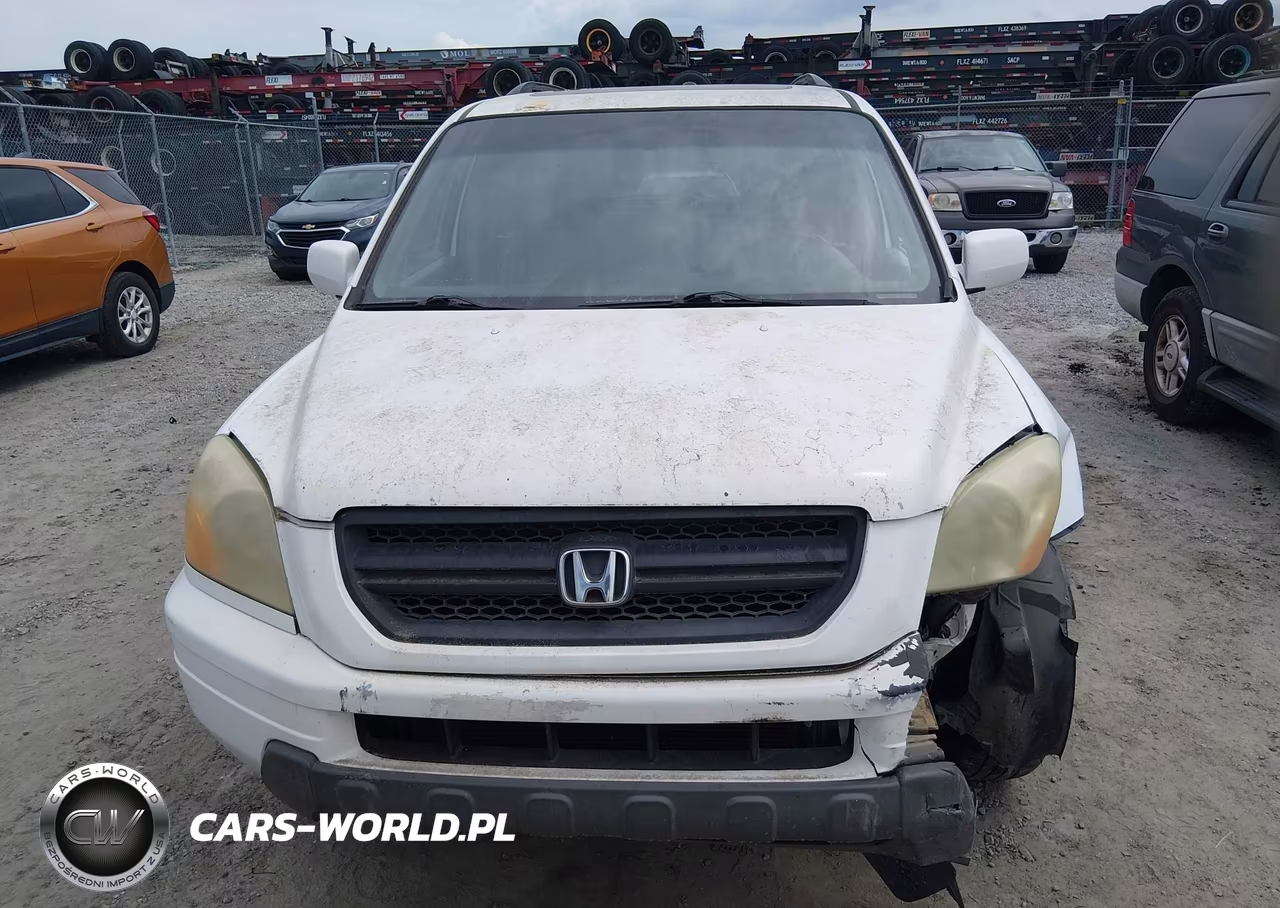2005 Honda Pilot Ex-L VIN:5FNYF18625B067045 - 13