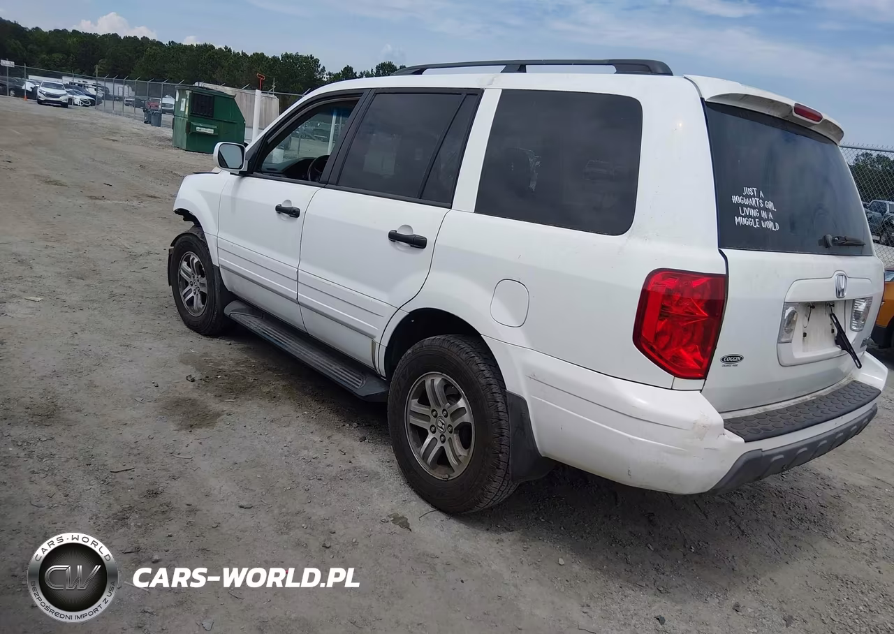 2005 Honda Pilot Ex-L VIN:5FNYF18625B067045 - 3
