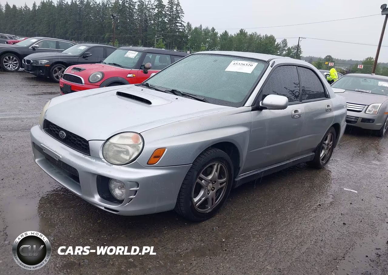 2002 Subaru Impreza Wrx VIN:JF1GD29682G523319 - 2