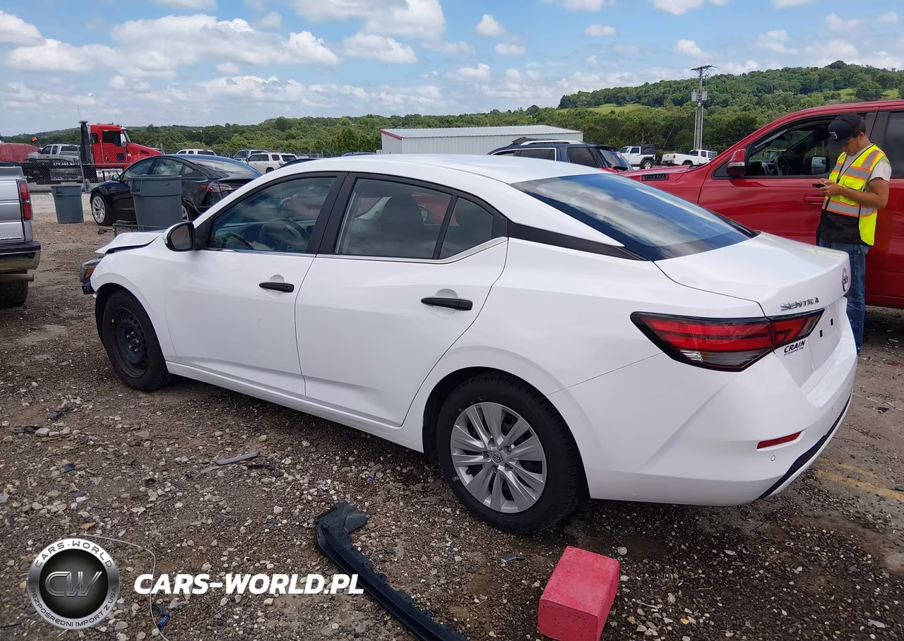 2024 Nissan Sentra S Xtronic Cvt VIN:3N1AB8BV3RY271128 - 3