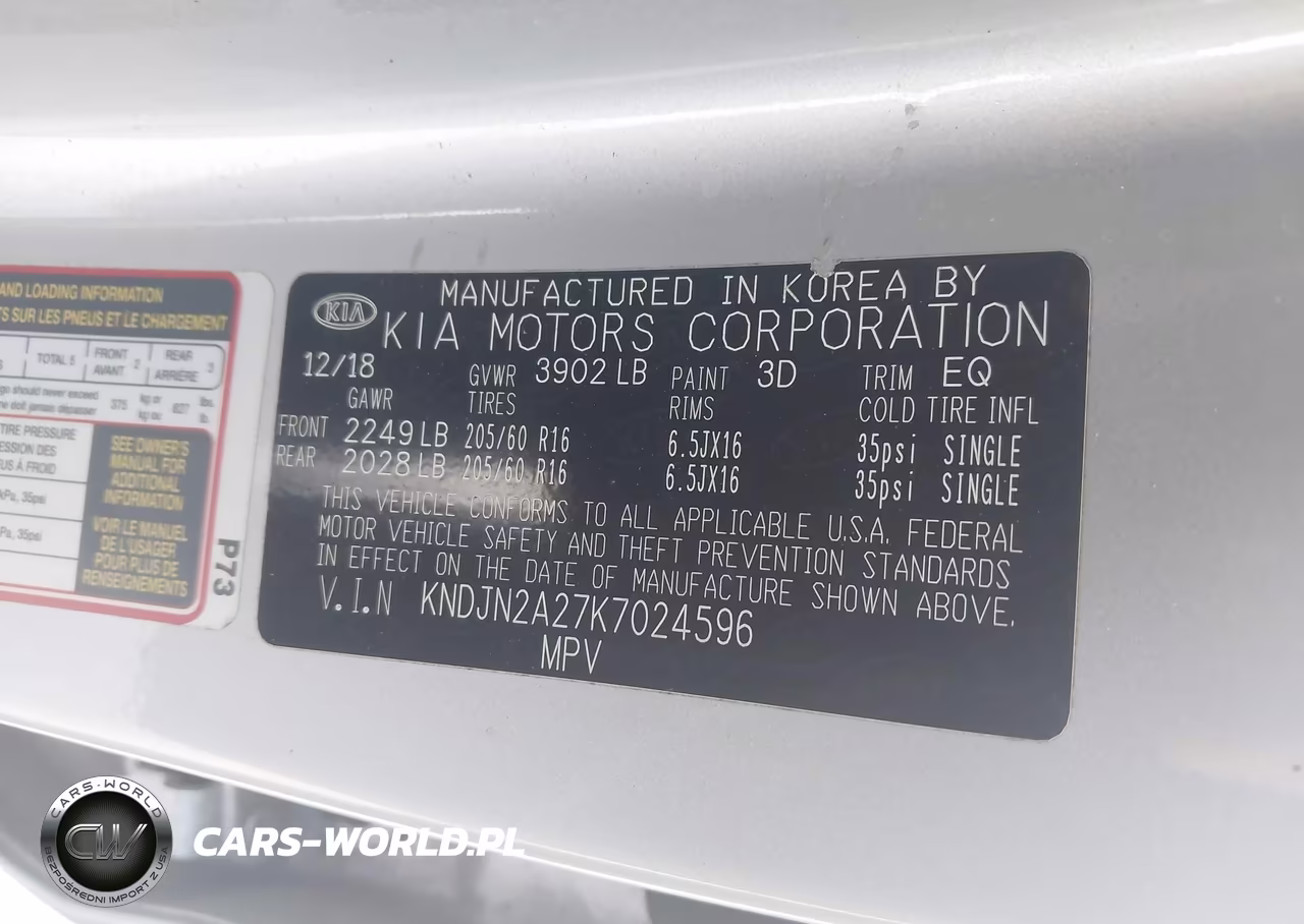 2019 Kia Soul VIN:KNDJN2A27K7024596 - 9