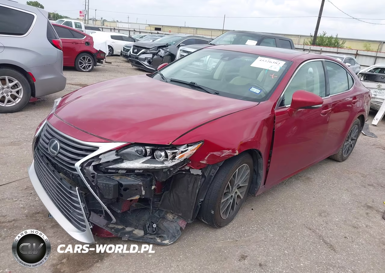 2017 Lexus Es 350 VIN:58ABK1GG8HU070933 - 2