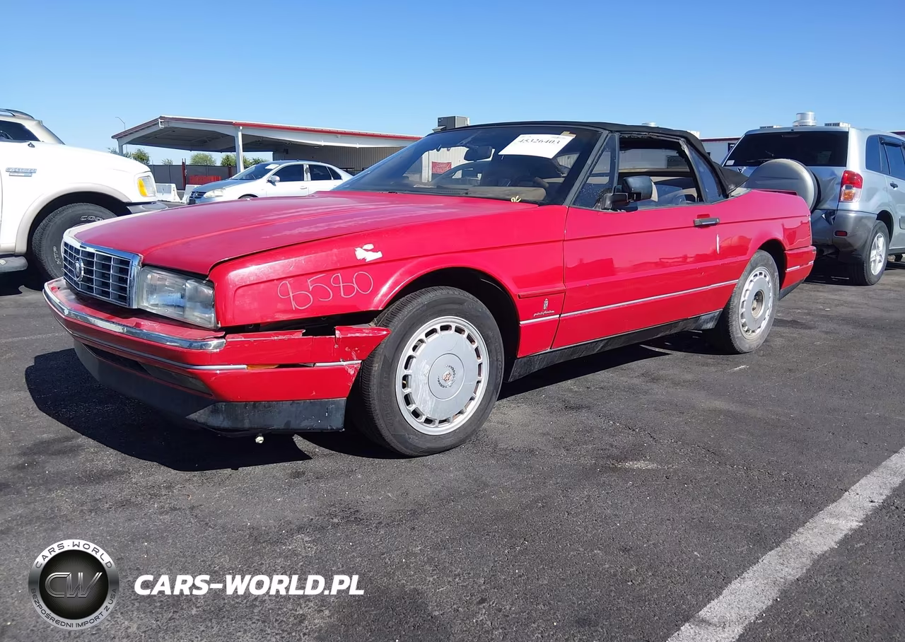 1991 Cadillac Allante VIN:1G6VS3381MU126131 - 2