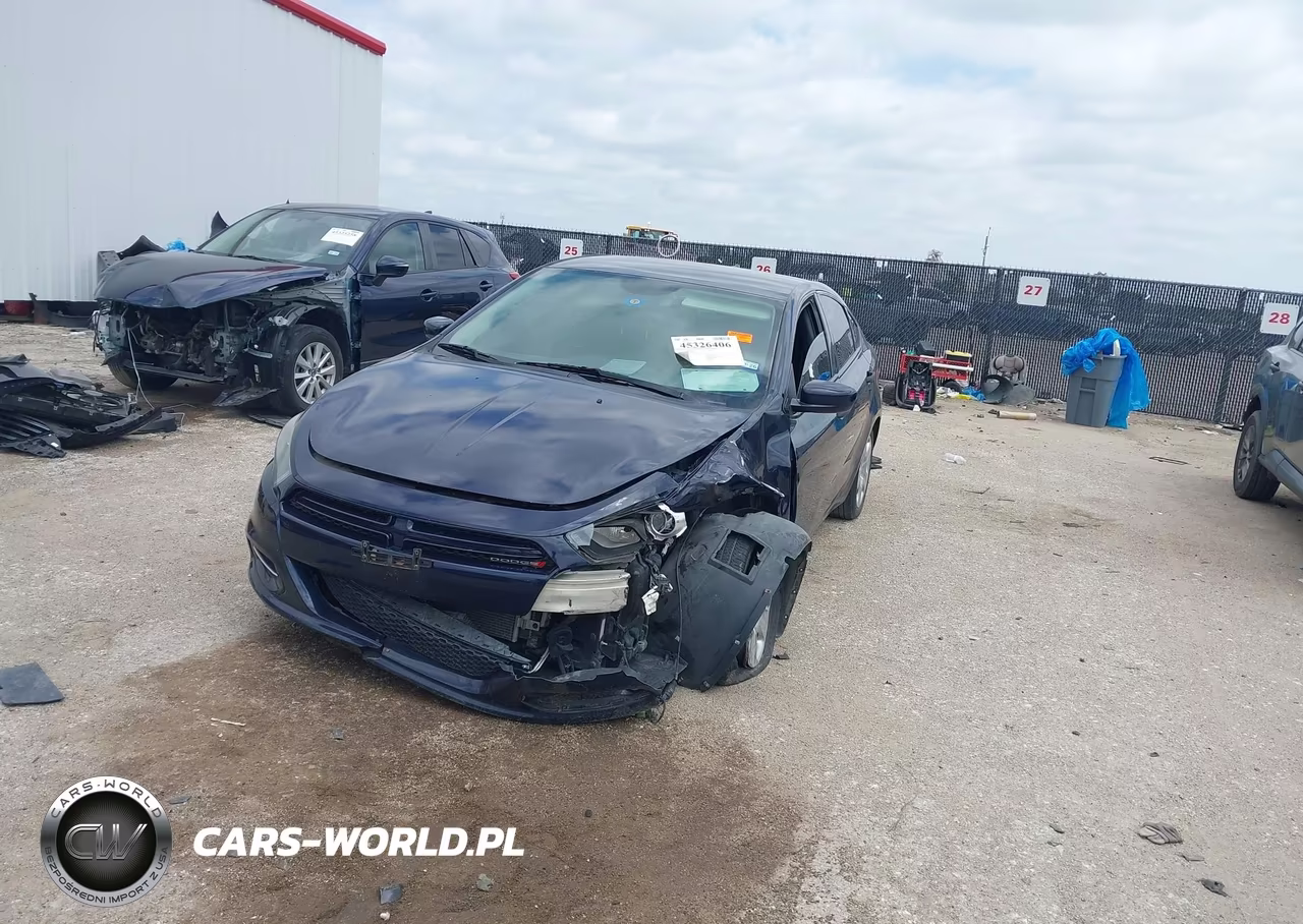 2013 Dodge Dart Se VIN:1C3CDFAA8DD198406 - 2