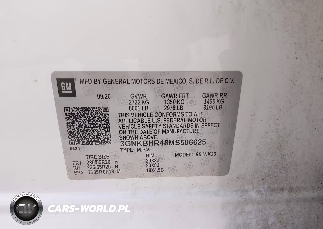 2021 Chevrolet Blazer Awd 2Lt VIN:3GNKBHR48MS506625 - 9