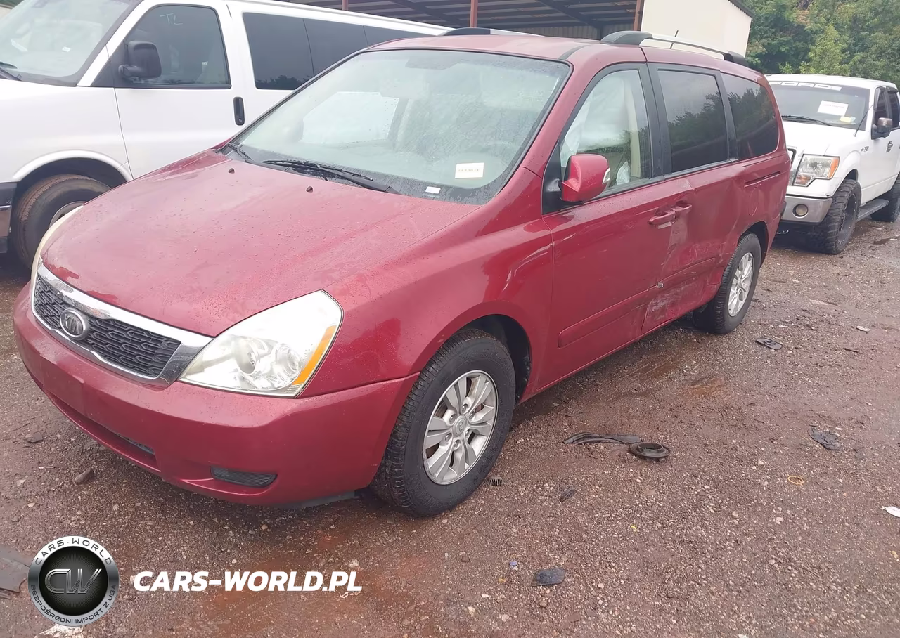 2012 Kia Sedona Lx VIN:KNDMG4C76C6464571 - 2