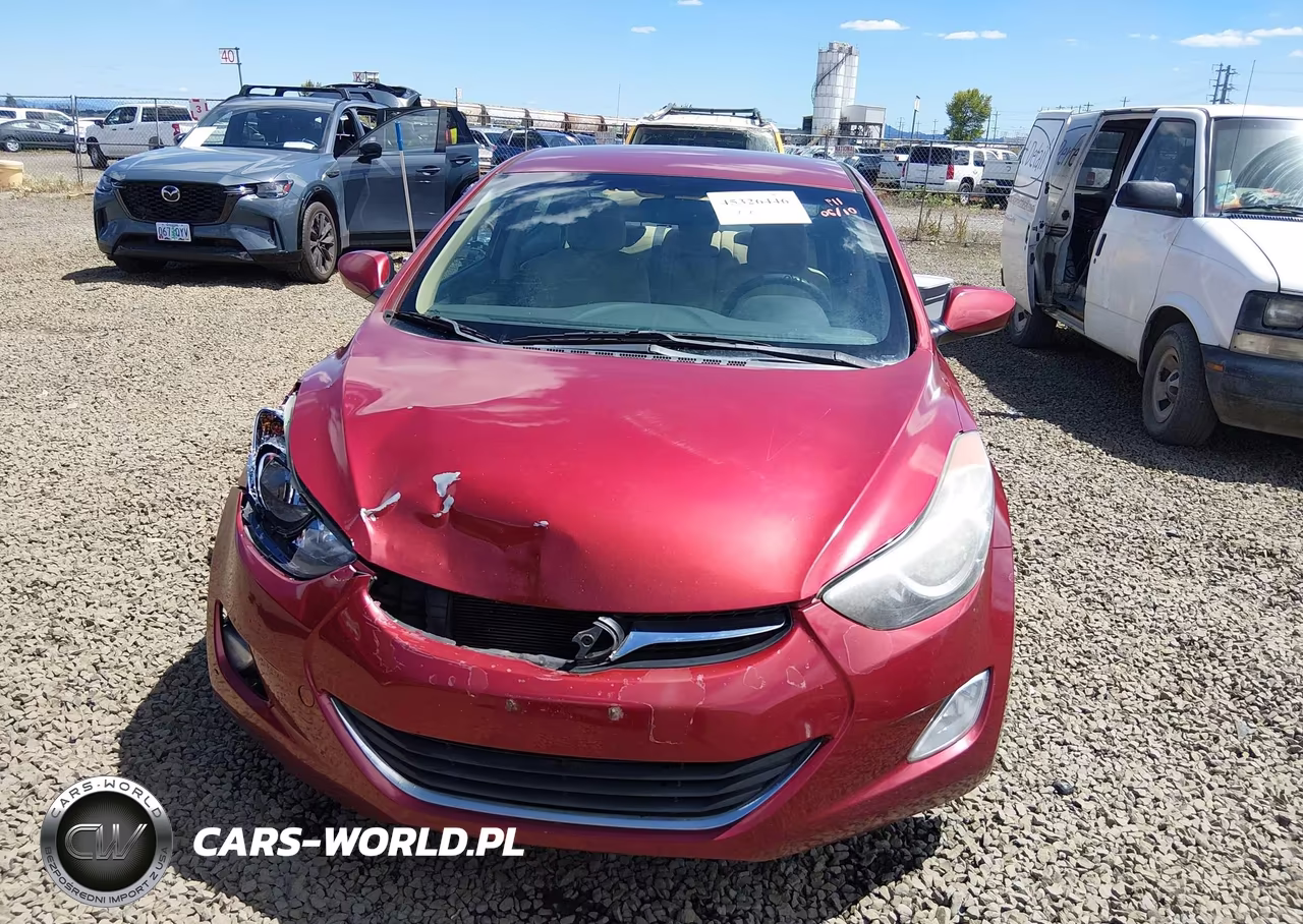 2013 Hyundai Elantra Gls VIN:5NPDH4AE2DH407564 - 13