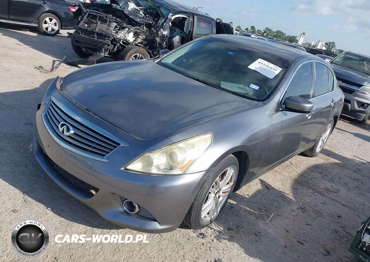 2012 Infiniti G25 Journey VIN:JN1DV6AP0CM811489 - 2