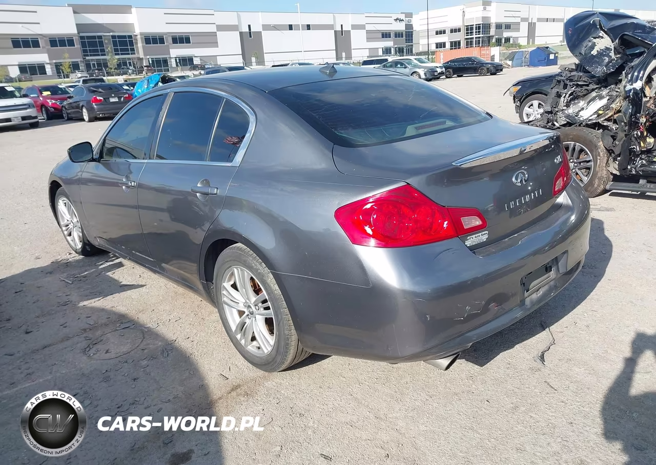 2012 Infiniti G25 Journey VIN:JN1DV6AP0CM811489 - 3