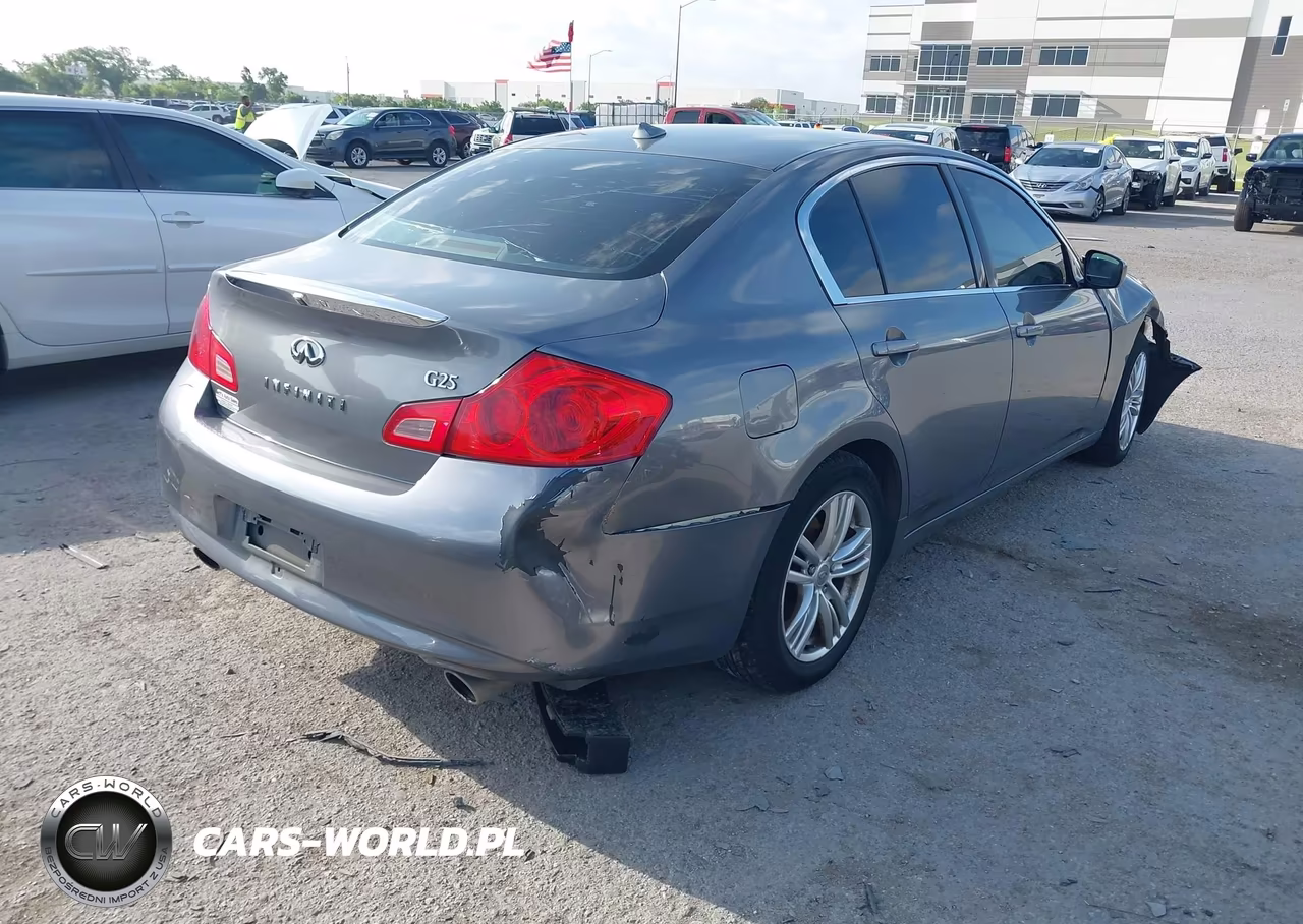 2012 Infiniti G25 Journey VIN:JN1DV6AP0CM811489 - 4