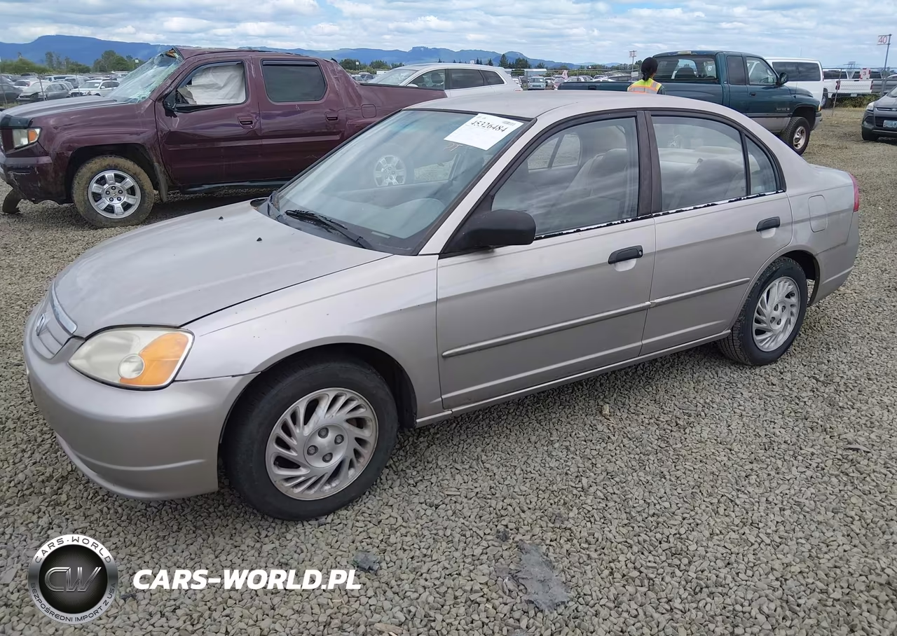 2001 Honda Civic Lx VIN:1HGES16541L040592 - 2
