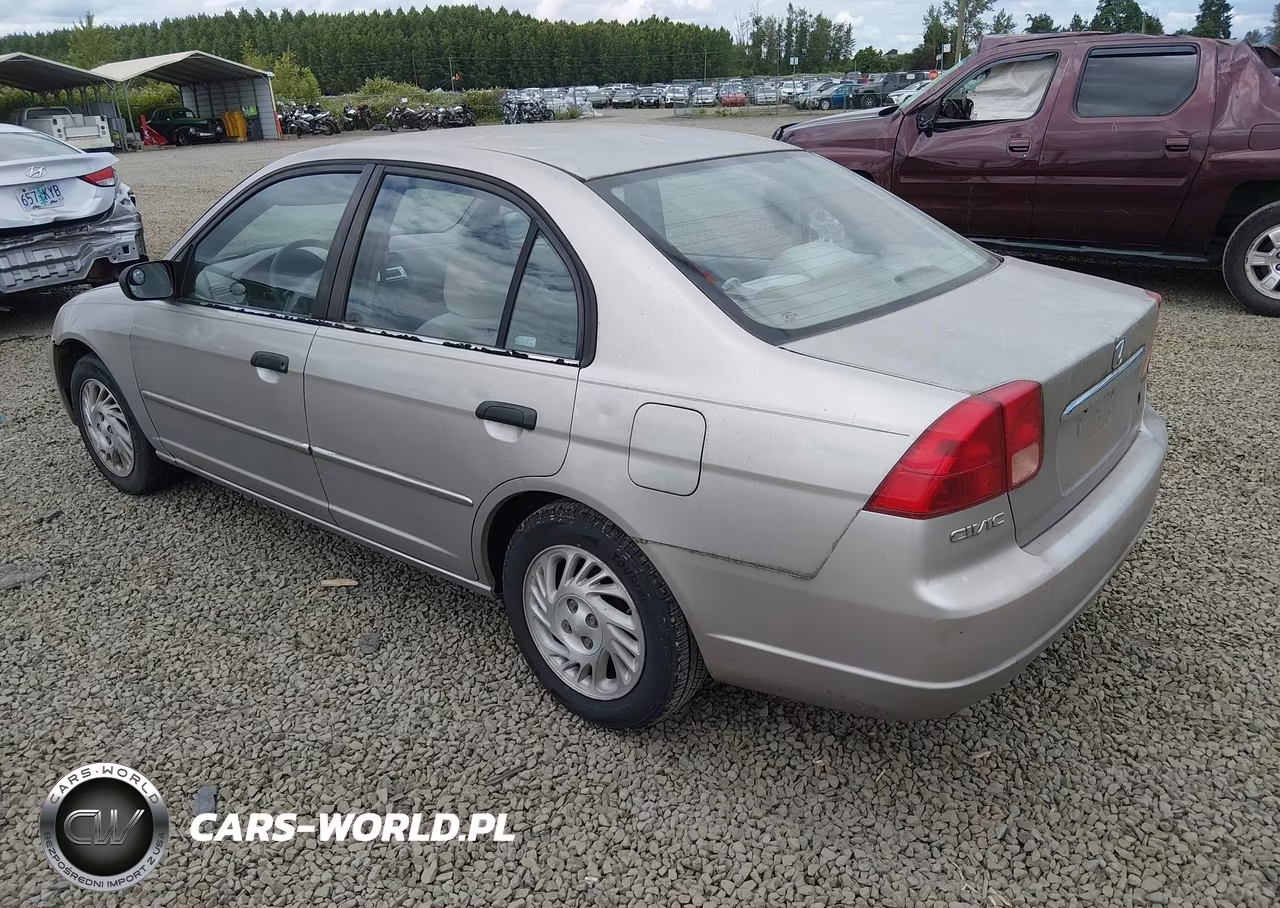 2001 Honda Civic Lx VIN:1HGES16541L040592 - 3