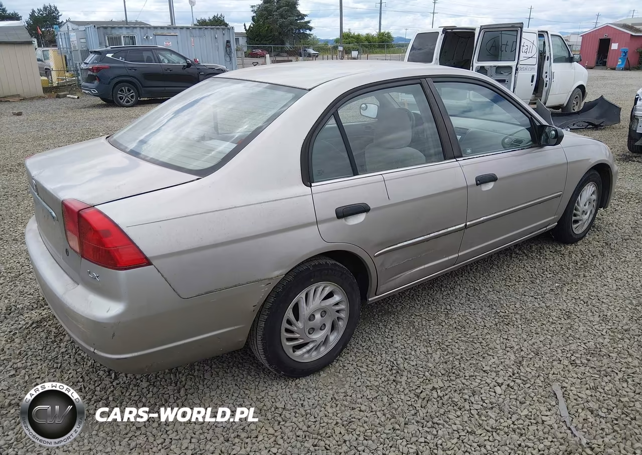 2001 Honda Civic Lx VIN:1HGES16541L040592 - 4