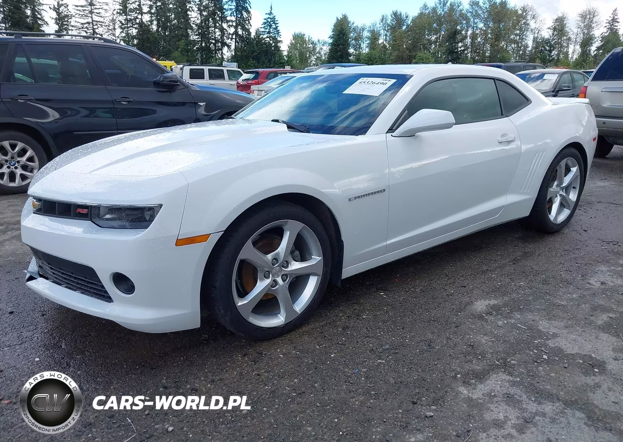 2015 Chevrolet Camaro 2Lt VIN:2G1FF1E30F9292693 - 2