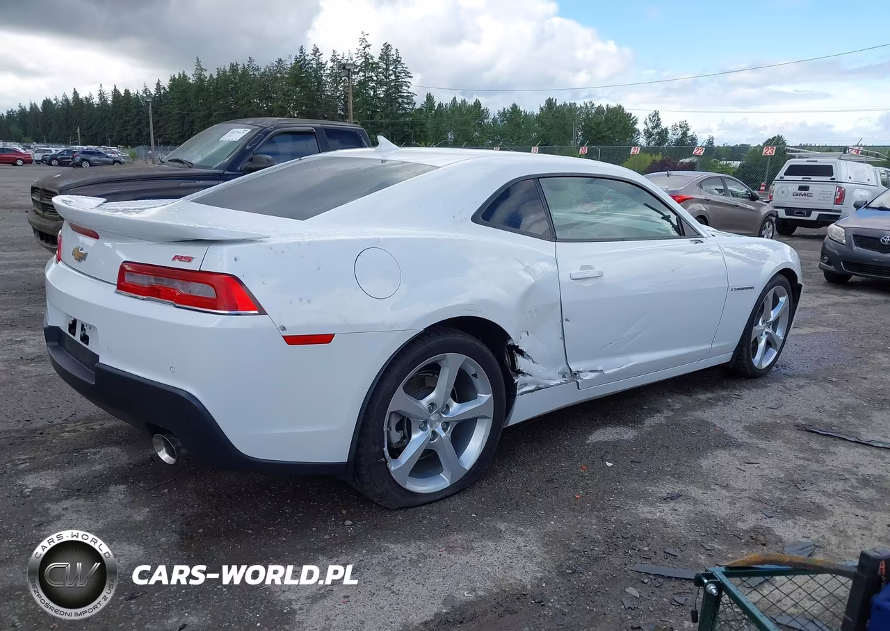 2015 Chevrolet Camaro 2Lt VIN:2G1FF1E30F9292693 - 4
