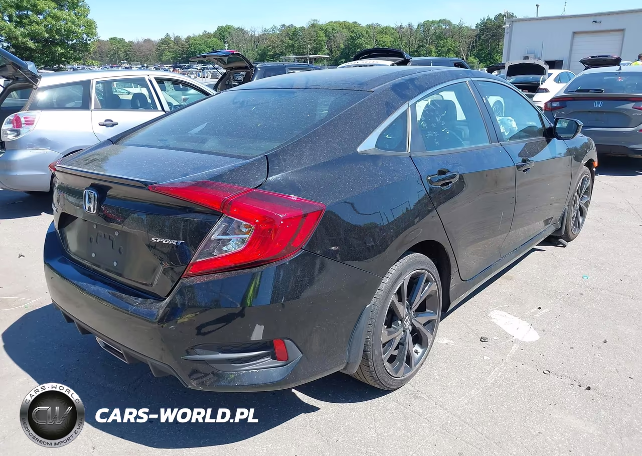 2021 Honda Civic Sport VIN:2HGFC2F80MH511088 - 4