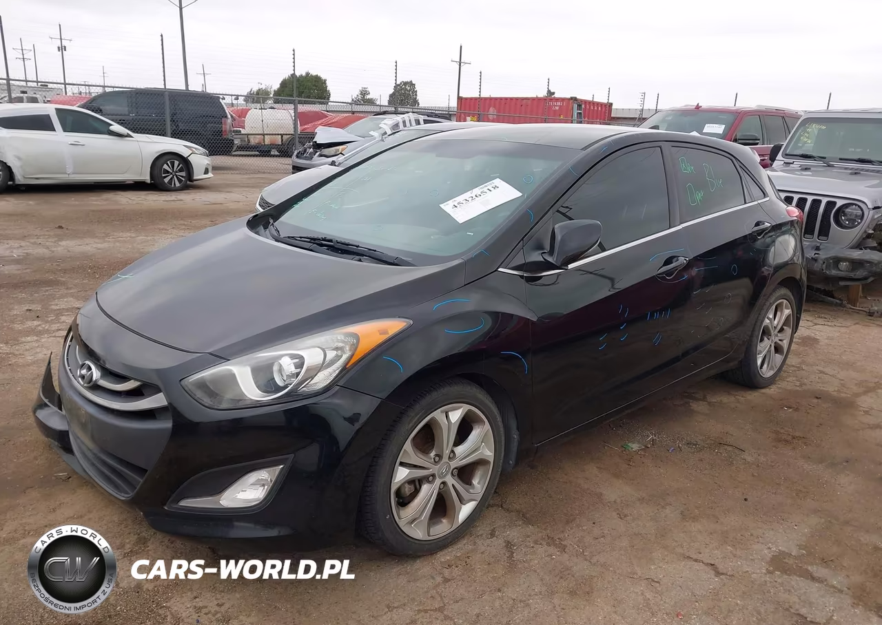 2014 Hyundai Elantra Gt VIN:KMHD35LHXEU217137 - 2