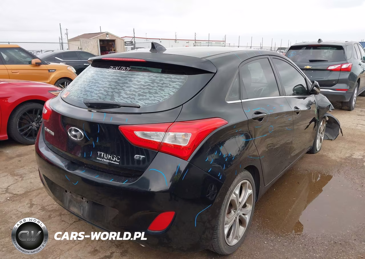 2014 Hyundai Elantra Gt VIN:KMHD35LHXEU217137 - 4
