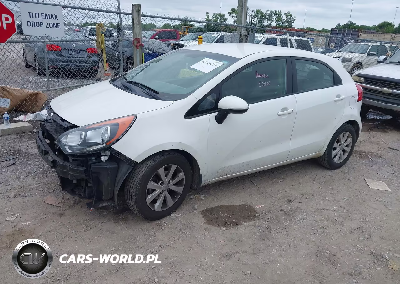 2013 Kia Rio Ex VIN:KNADN5A30D6222420 - 2