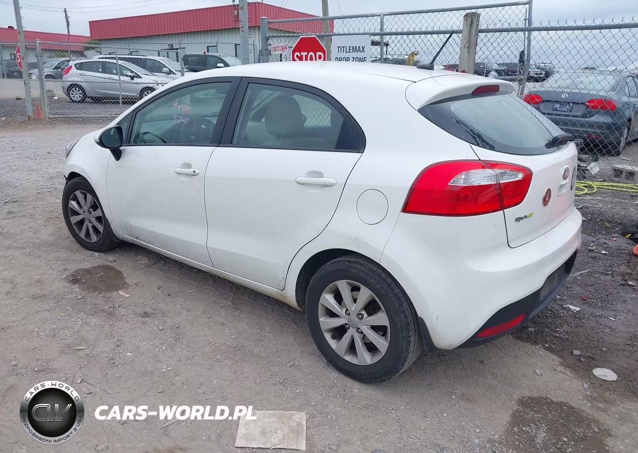 2013 Kia Rio Ex VIN:KNADN5A30D6222420 - 3