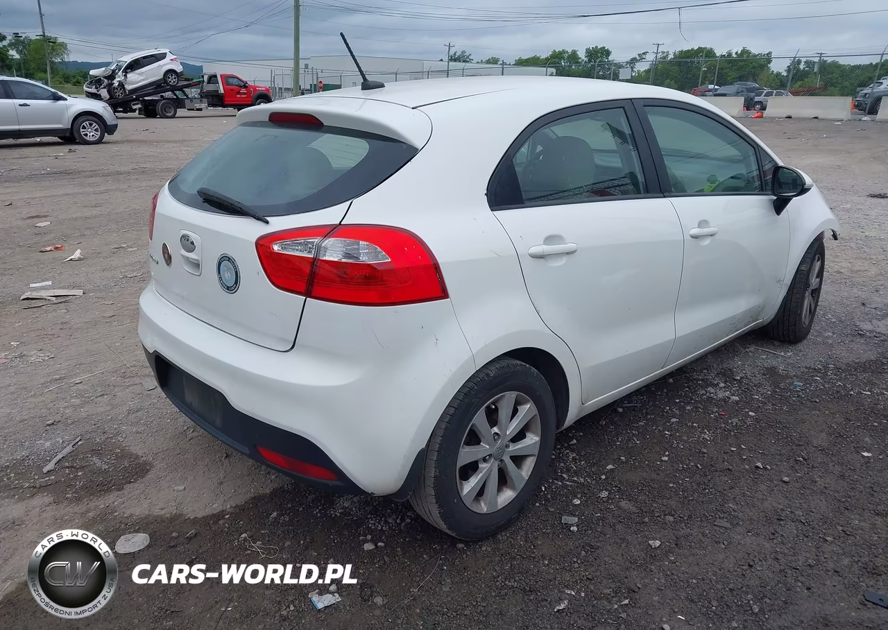 2013 Kia Rio Ex VIN:KNADN5A30D6222420 - 4