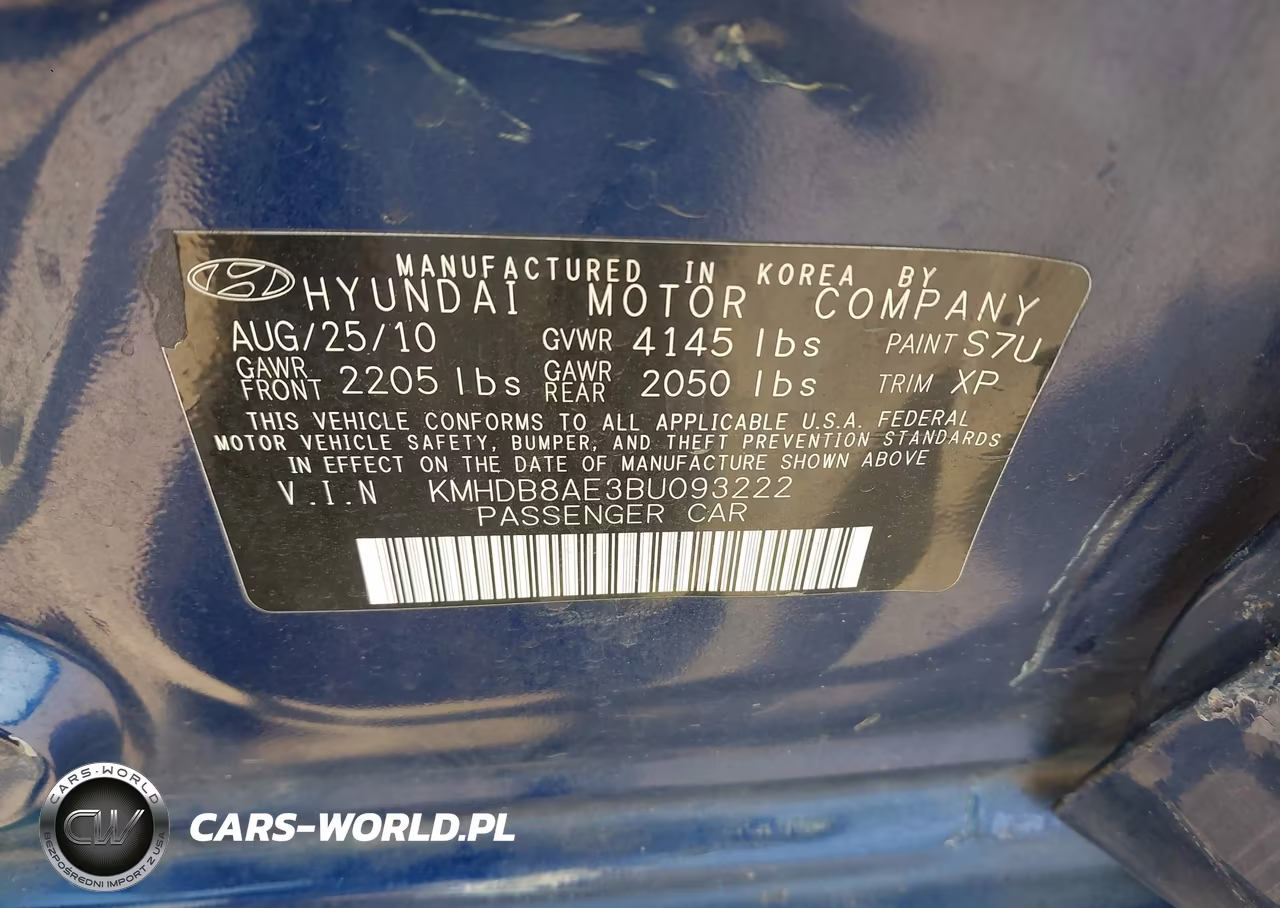 2011 Hyundai Elantra Touring Gls VIN:KMHDB8AE3BU093222 - 9