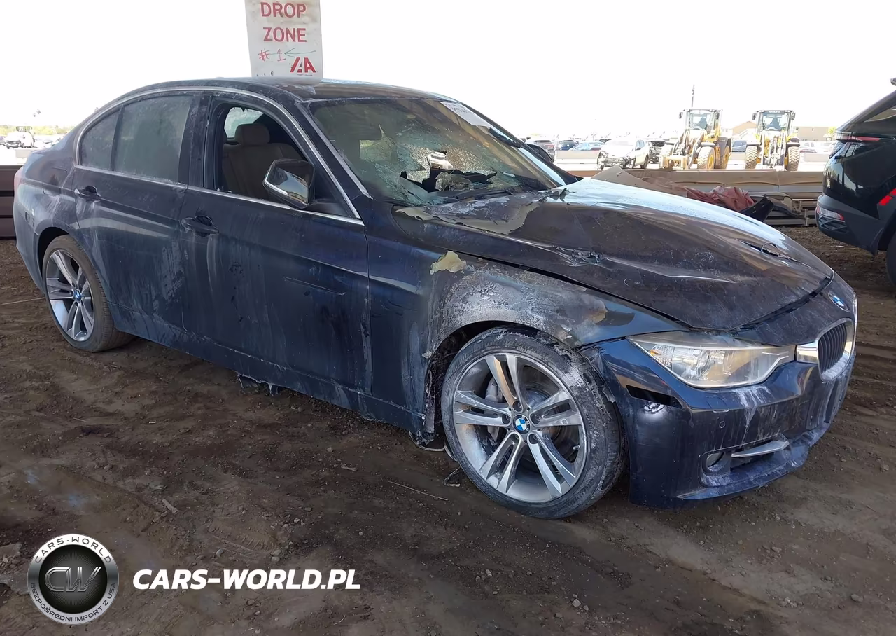 2015 BMW 335I VIN:WBA3A9C54FK473206 - 1