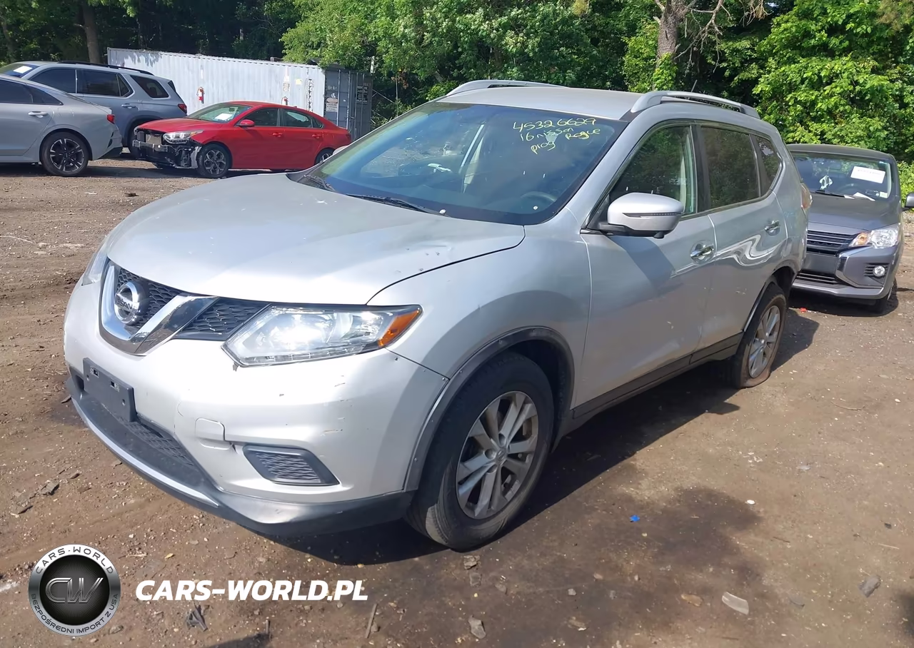 2016 Nissan Rogue Sv VIN:JN8AT2MV3GW135451 - 2