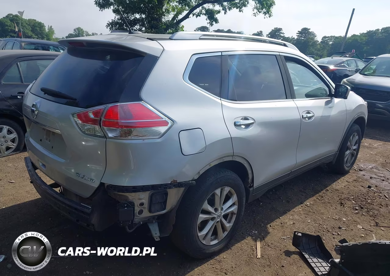 2016 Nissan Rogue Sv VIN:JN8AT2MV3GW135451 - 4