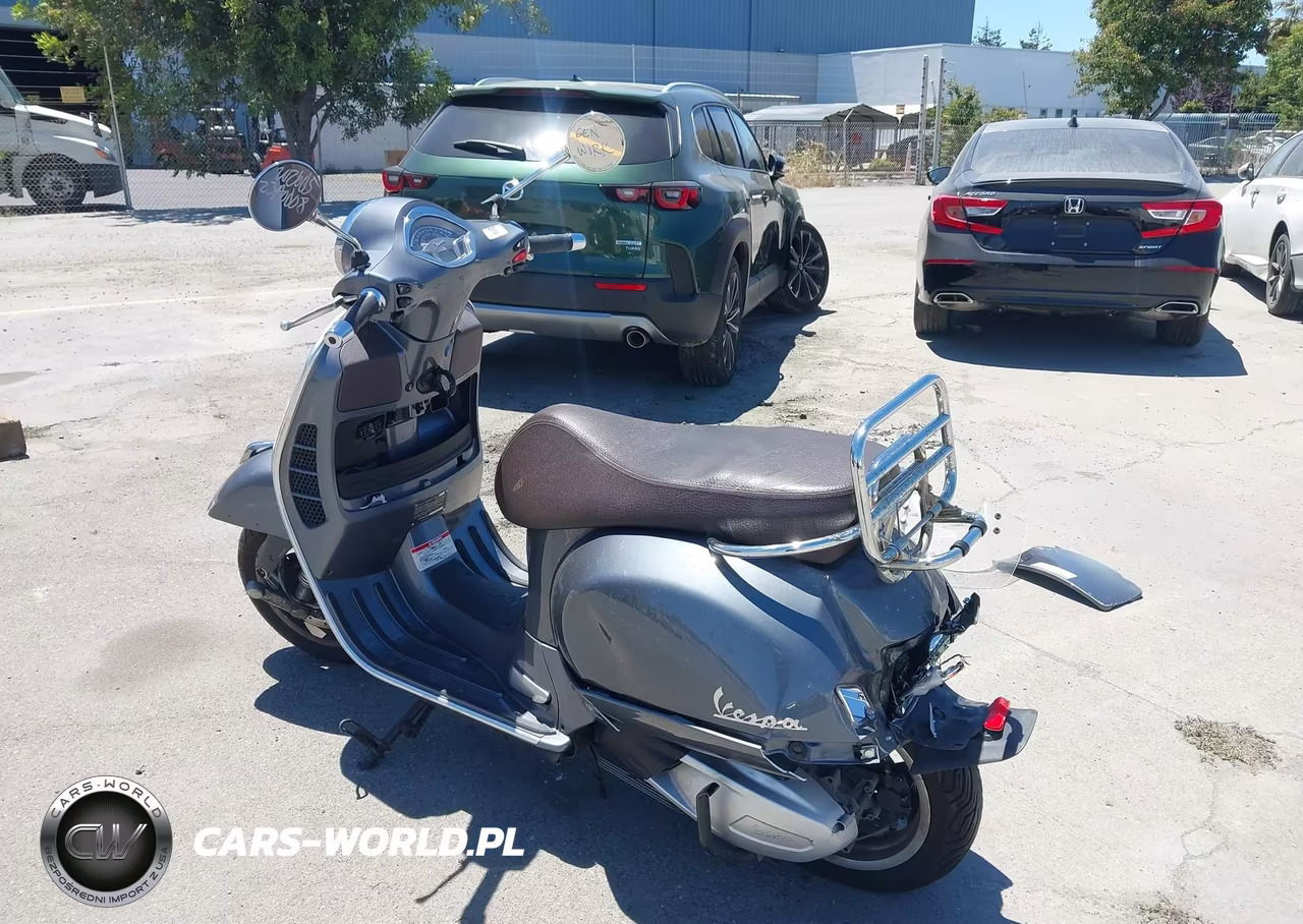 2022 Vespa Gts 300 Super VIN:ZAPMA39M8N5300593 - 3