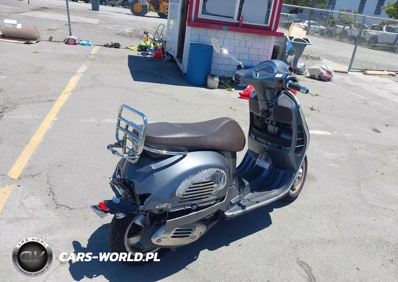 2022 Vespa Gts 300 Super VIN:ZAPMA39M8N5300593 - 4