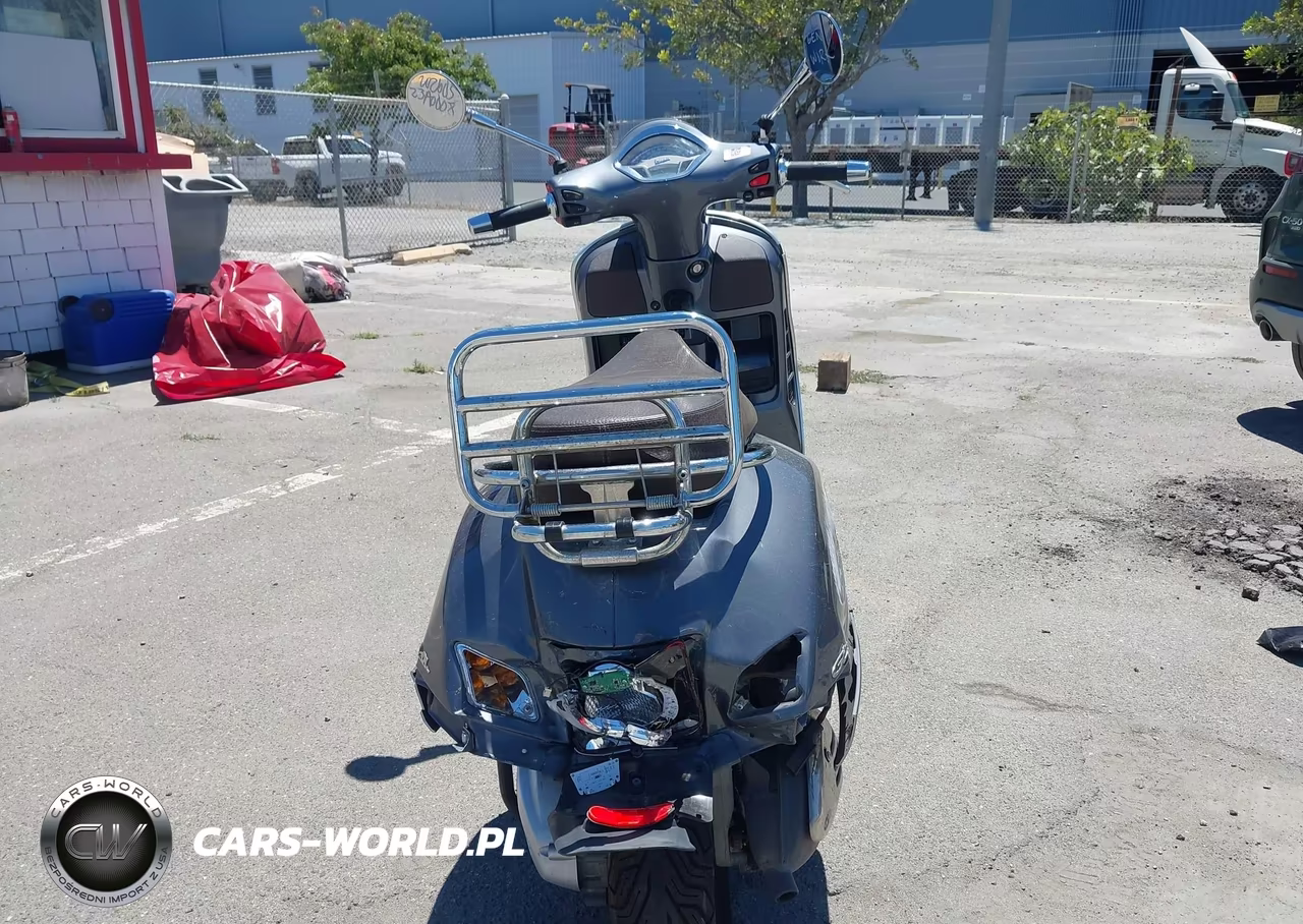 2022 Vespa Gts 300 Super VIN:ZAPMA39M8N5300593 - 6
