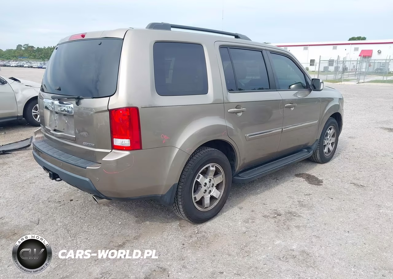 2011 Honda Pilot Touring VIN:5FNYF3H95BB030363 - 4