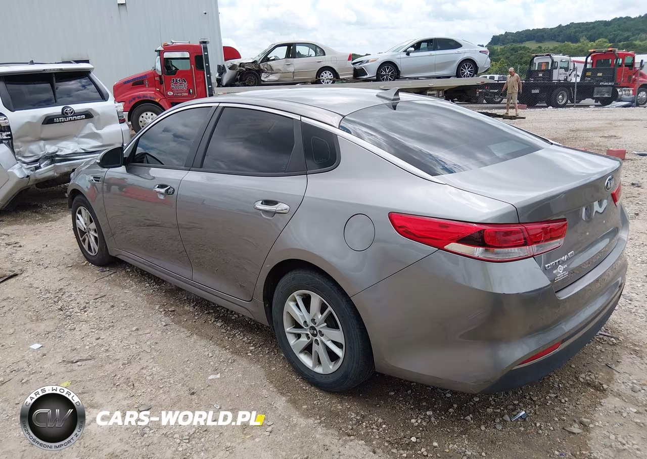 2018 Kia Optima Lx VIN:5XXGT4L33JG196776 - 3