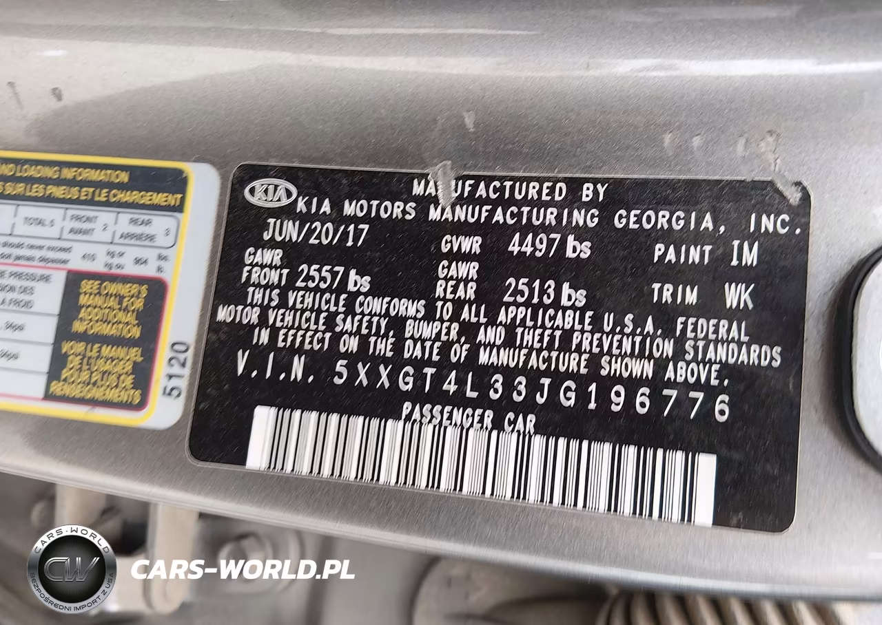 2018 Kia Optima Lx VIN:5XXGT4L33JG196776 - 9