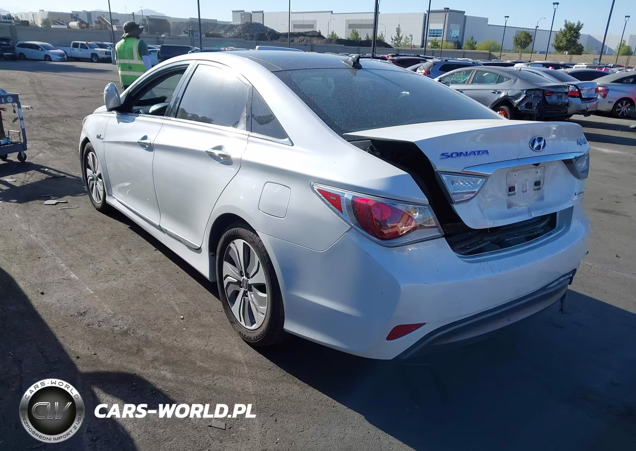 2015 Hyundai Sonata Hybrid Limited VIN:KMHEC4A43FA126194 - 3