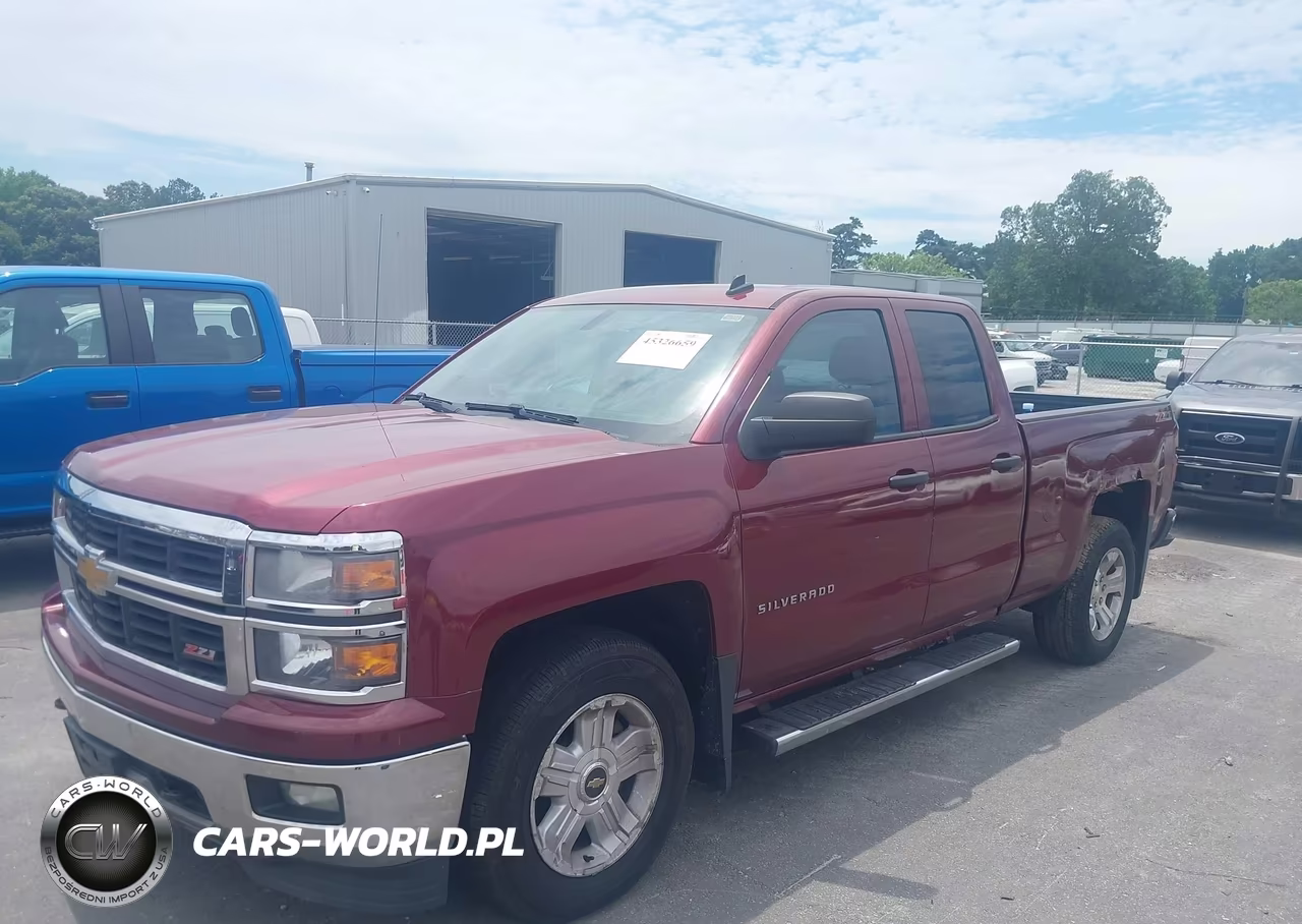 2014 Chevrolet Silverado 1500 2Lt VIN:1GCVKREC9EZ376478 - 2