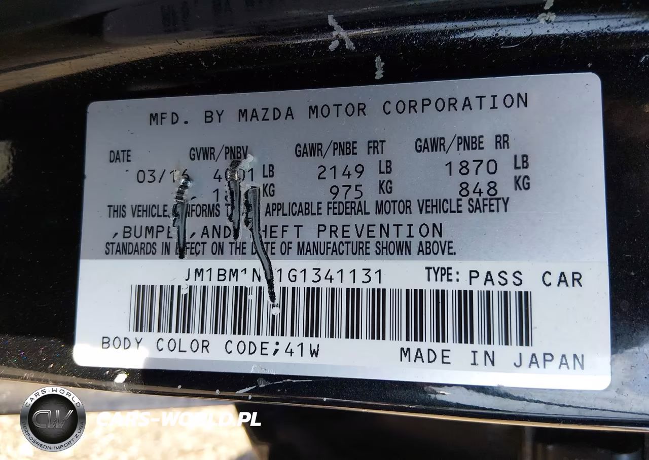 2016 Mazda 3 Grand Touring VIN:JM1BM1N71G1341131 - 9