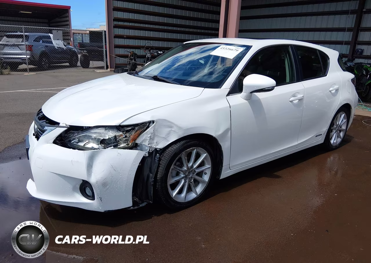 2012 Lexus Ct 200H Premium VIN:JTHKD5BH3C2112411 - 2