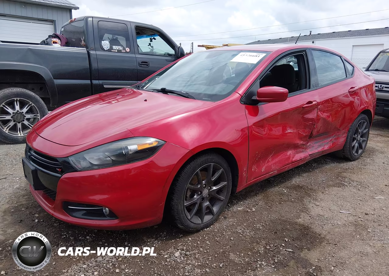 2016 Dodge Dart Sxt VIN:1C3CDFBB8GD504810 - 2