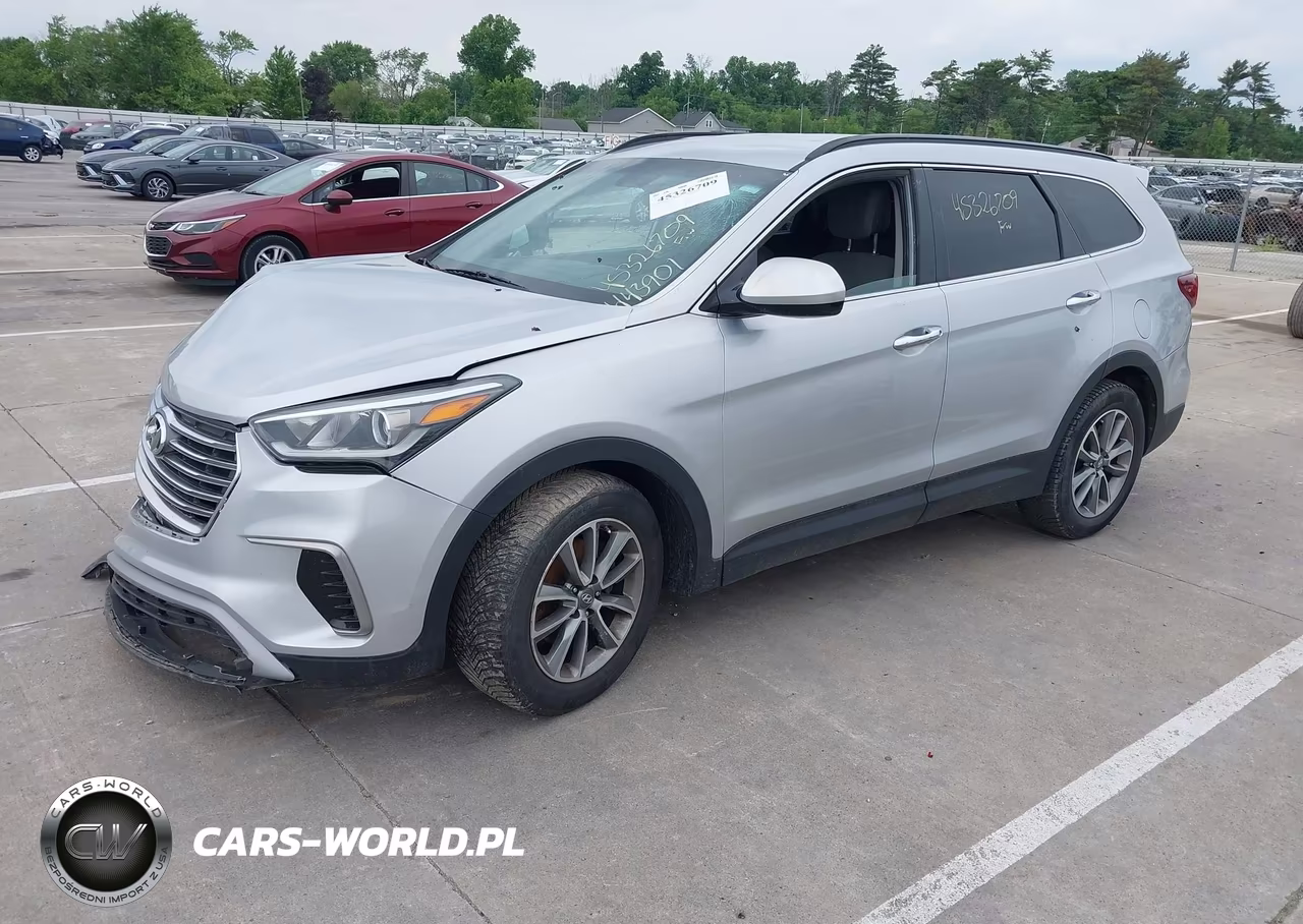 2017 Hyundai Santa Fe Se VIN:KM8SM4HF9HU201957 - 2