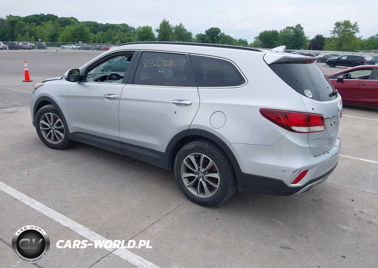2017 Hyundai Santa Fe Se VIN:KM8SM4HF9HU201957 - 3