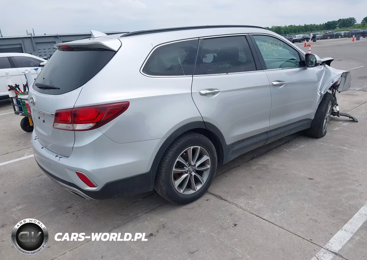 2017 Hyundai Santa Fe Se VIN:KM8SM4HF9HU201957 - 4